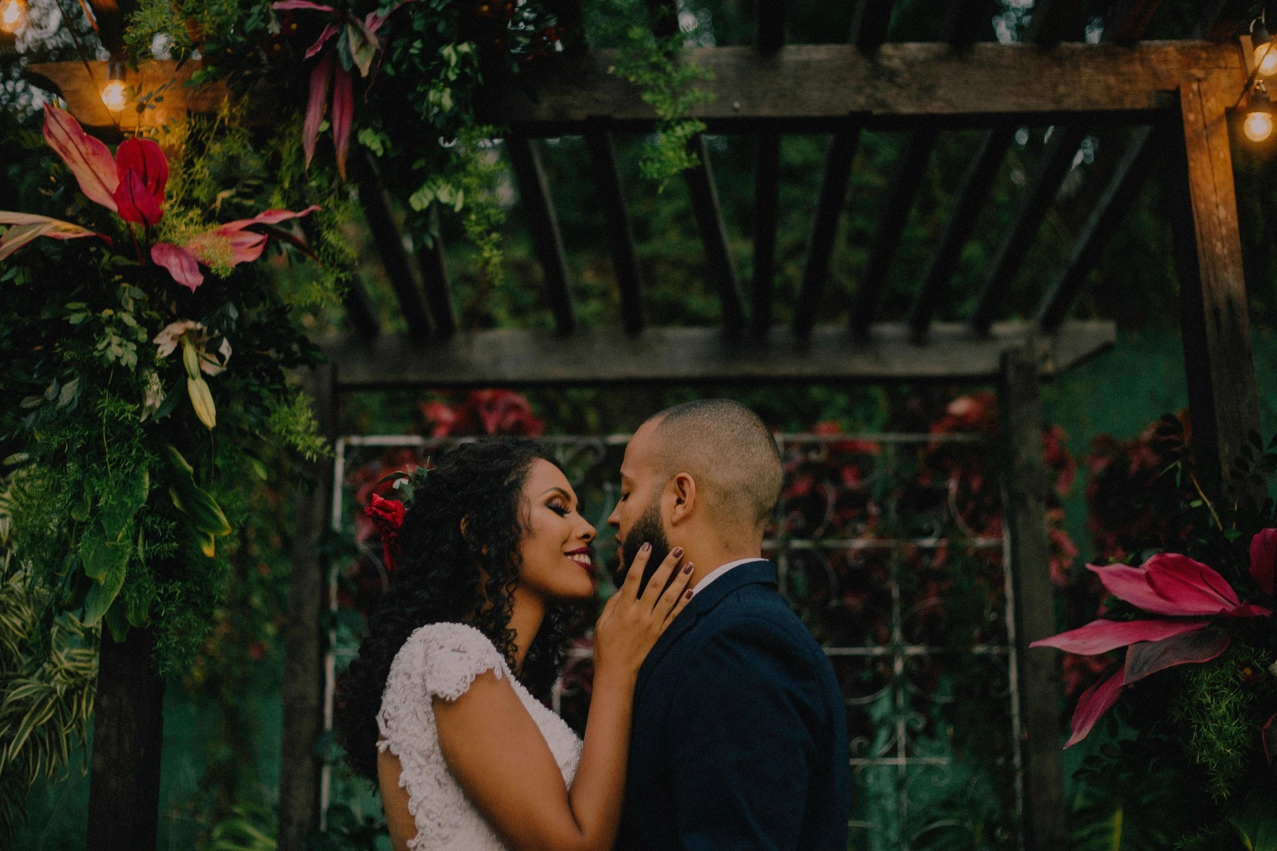 Gazebo wedding arch