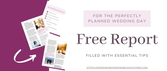 Free destination wedding planning report