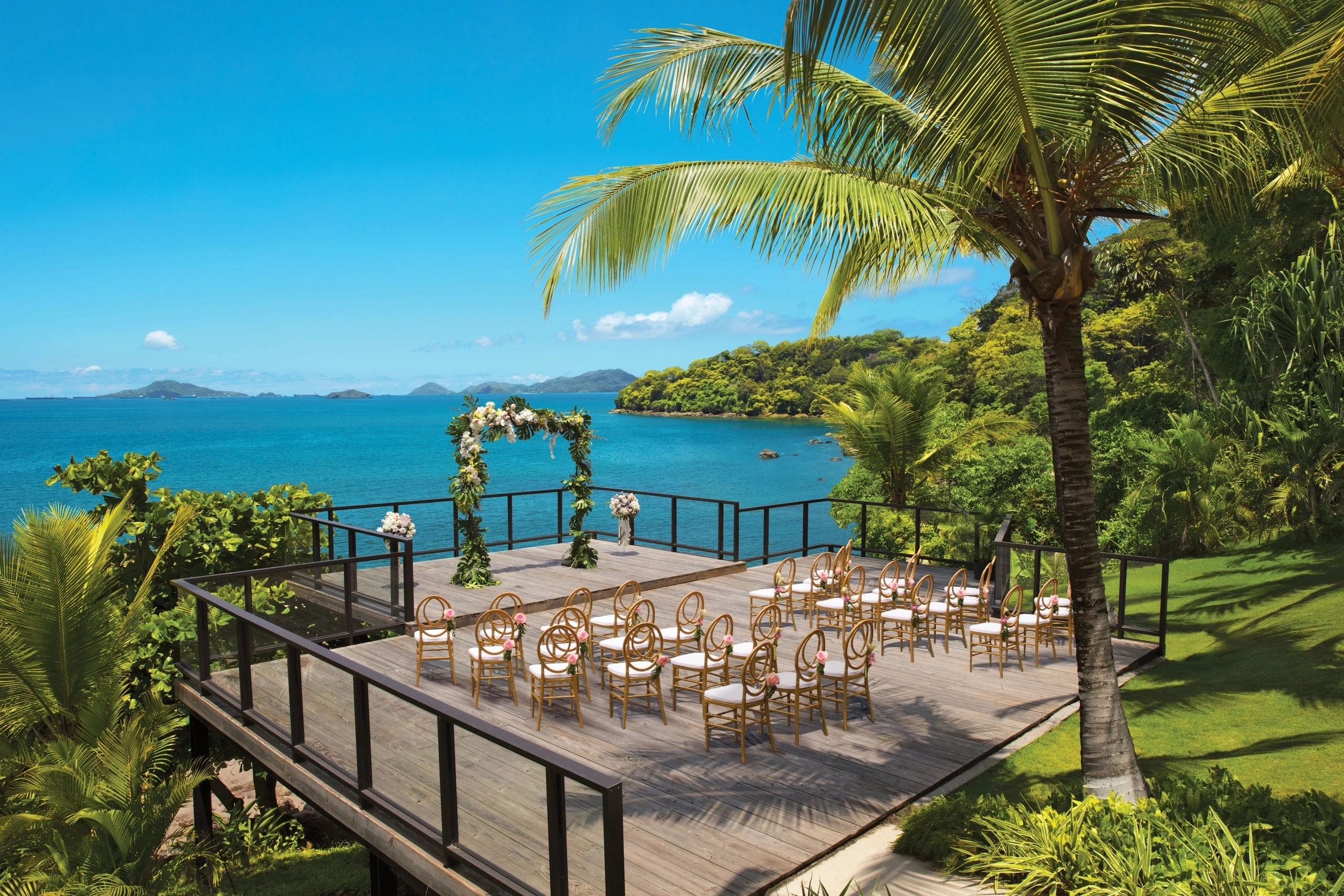 Dreams Resort Deck Wedding Venue