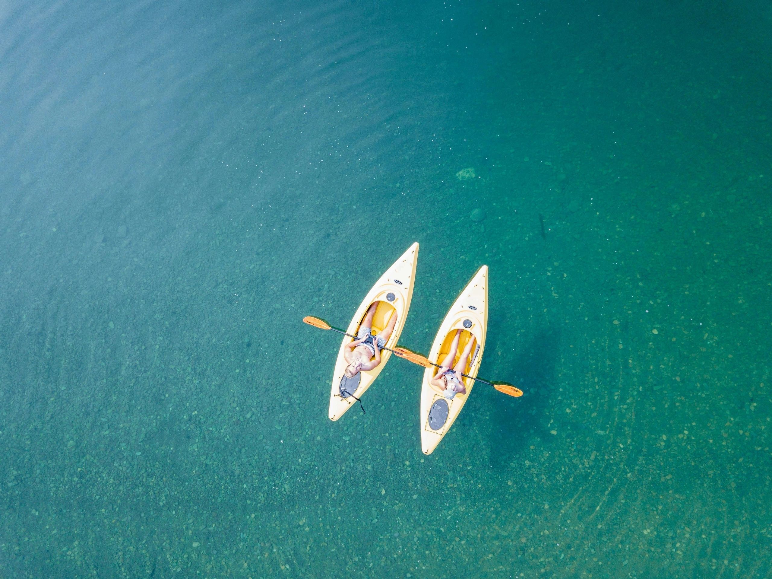 couple Kayaking