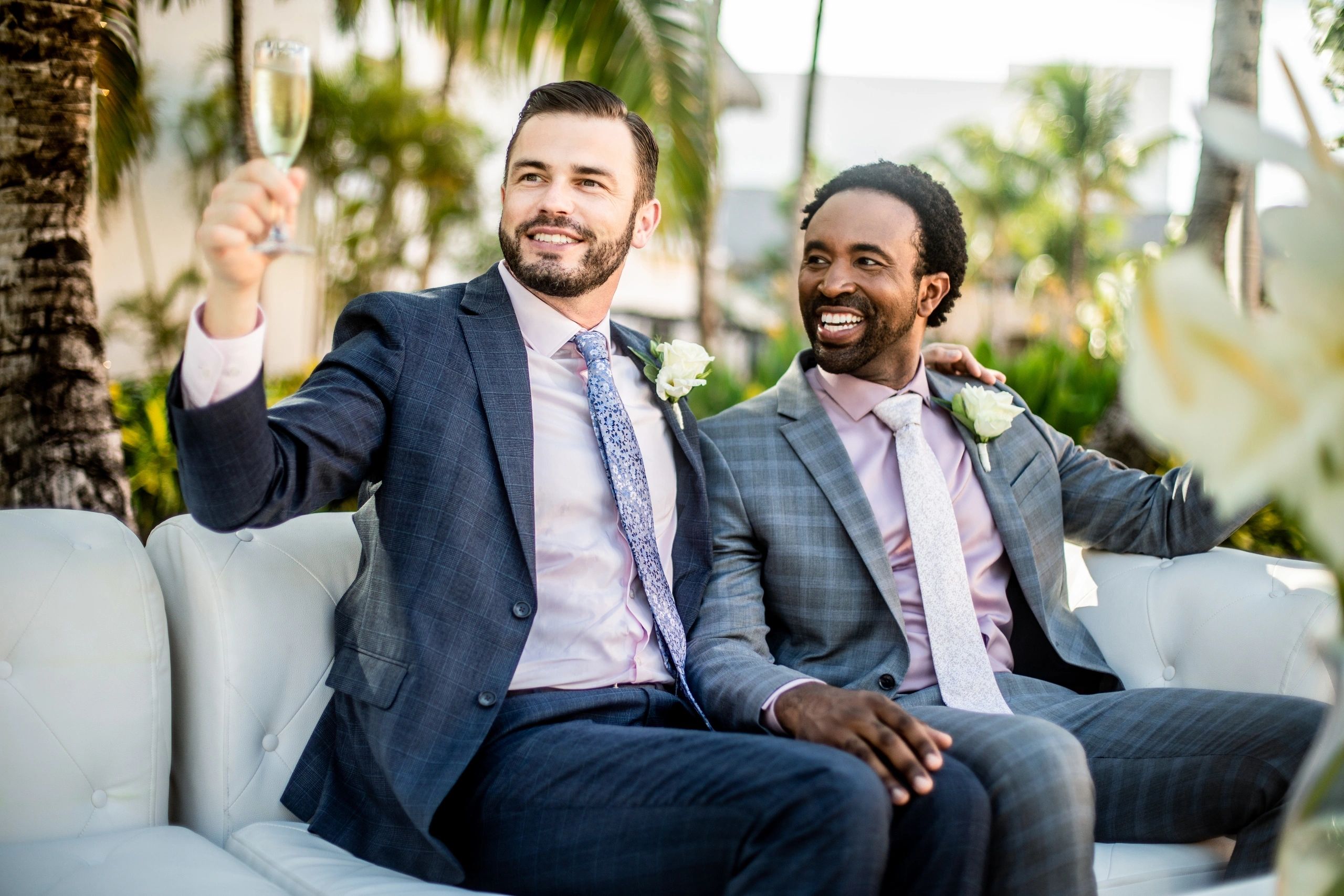 Gay wedding coupe at Hard Rock Hotel